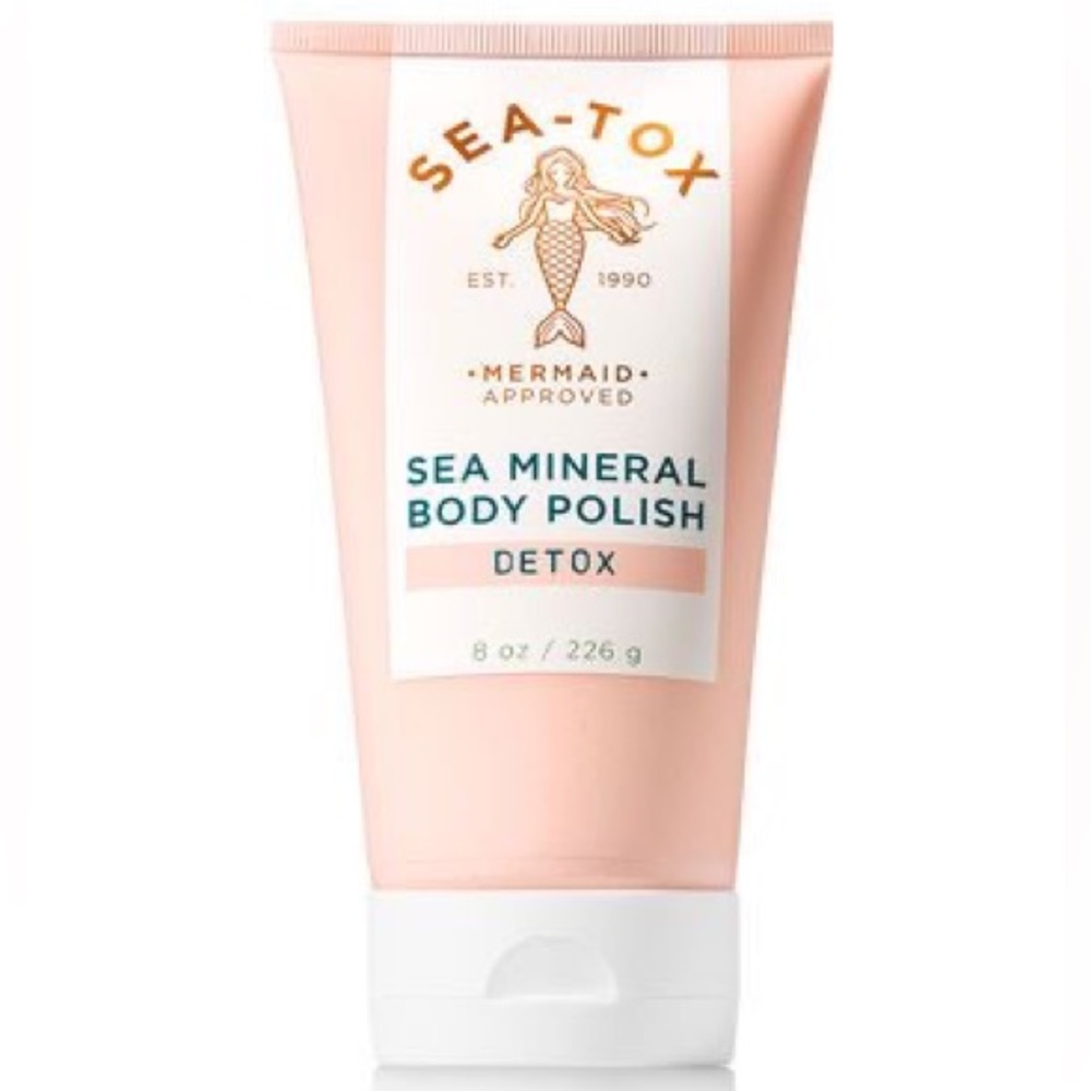Bath and Body Works Seatox Sea Mineral Body Polish Detox Body Scrub Rare Mermaid